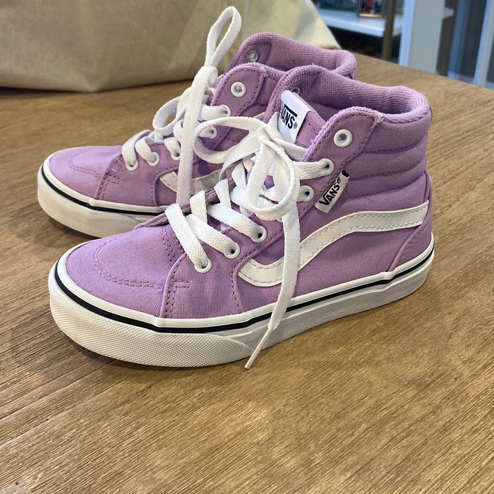 Girls high top Vans